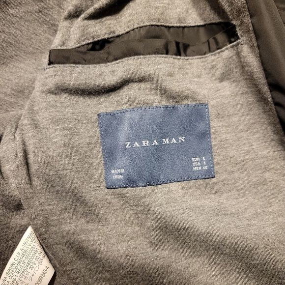 Zara Man black zipper jacket - Picture 3 of 10